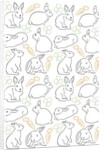 Bunnies, 2019 by Claire Huntley