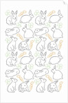 Bunnies, 2019 by Claire Huntley