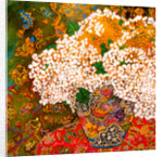 Flowers in Chinese Vase, 2016 by Linda Arthurs