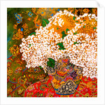 Flowers in Chinese Vase, 2016 by Linda Arthurs