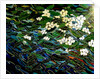 Flowers in stream, 2012 by Linda Arthurs
