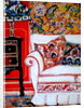 White couch, 2015 by Linda Arthurs