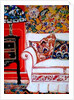 White couch, 2015 by Linda Arthurs