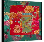 MIXED FLORAL COLLAGE, 2018 by Linda Arthurs
