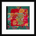 MIXED FLORAL COLLAGE, 2018 by Linda Arthurs