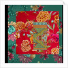 MIXED FLORAL COLLAGE, 2018 by Linda Arthurs