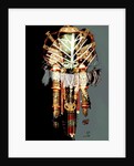 AFRICAN MASKS COLLAGE, 2018 by Linda Arthurs