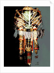 AFRICAN MASKS COLLAGE, 2018 by Linda Arthurs
