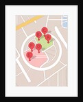 Restaurant map, 2014 by A.Richard Allen