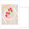 Restaurant map, 2014 by A.Richard Allen