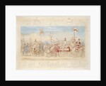 Sir Francis Hopkins Bt., Knight of the Burning Tower and Richard Lechmere, Knight of the Red Rose/ The Rose of Lancaster, 1839 by James Henry Nixon