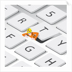The Keyboard Cleaner, 2023 by Nick Diggory