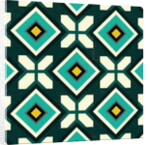 Green Spanish tile, 2018 by Andrew Watson