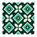 Green Spanish tile, 2018 by Andrew Watson