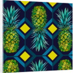 Pineapple geometric tile, 2018 by Andrew Watson