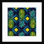 Pineapple geometric tile, 2018 by Andrew Watson