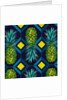 Pineapple geometric tile, 2018 by Andrew Watson
