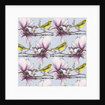 Magnolia and Yellow Wagtails, 2019 by Andrew Watson