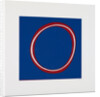 Red Circle on Blue, 2012 by Alex Dunn
