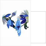 Two blue tulips by Hiroyuki Izutsu