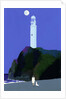 Night lighthouse, 2017 by Hiroyuki Izutsu
