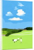 Prairie and sheep, 2017 by Hiroyuki Izutsu