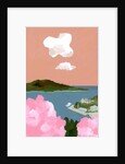 Cherry blossoms and harbors, 2017 by Hiroyuki Izutsu
