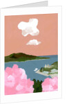 Cherry blossoms and harbors, 2017 by Hiroyuki Izutsu