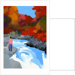 Autumn leaves and rivers, 2016 by Hiroyuki Izutsu