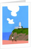 Lighthouse, dog and boys, 2016 by Hiroyuki Izutsu