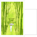 ise shrine; Torii is the entrance to the shrine, 2016 by Hiroyuki Izutsu