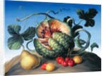 Melon on a mountain by Amelia Kleiser