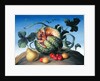Melon on a mountain by Amelia Kleiser