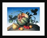 Melon on a mountain by Amelia Kleiser