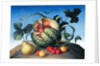 Melon on a mountain by Amelia Kleiser