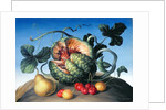 Melon on a mountain by Amelia Kleiser