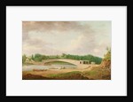 Upper Ferry Bridge at Fairmount by Thomas Birch