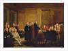 Congress Voting Independence, c.1795-1801 by Robert Edge and Savage Edward (1761-1817) Pine