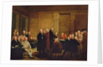 Congress Voting Independence, c.1795-1801 by Robert Edge and Savage Edward (1761-1817) Pine