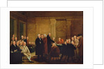 Congress Voting Independence, c.1795-1801 by Robert Edge and Savage Edward (1761-1817) Pine