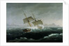 Sailing Vessel in a Heavy Sea by Thomas Birch