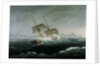 Sailing Vessel in a Heavy Sea by Thomas Birch