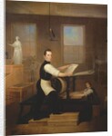 Howell Evans and his Printing Shop, 1844 by Robert Street