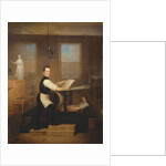 Howell Evans and his Printing Shop, 1844 by Robert Street