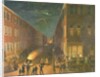 Election Night Bonfire, 1864 by Bernard Uhle