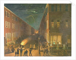Election Night Bonfire, 1864 by Bernard Uhle