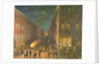 Election Night Bonfire, 1864 by Bernard Uhle
