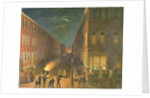 Election Night Bonfire, 1864 by Bernard Uhle