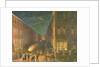 Election Night Bonfire, 1864 by Bernard Uhle
