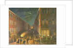 Election Night Bonfire, 1864 by Bernard Uhle